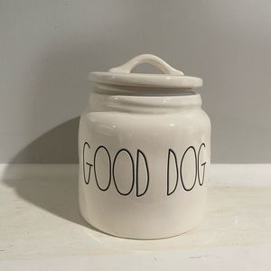 Rae Dunn Good Dog ceramic jar